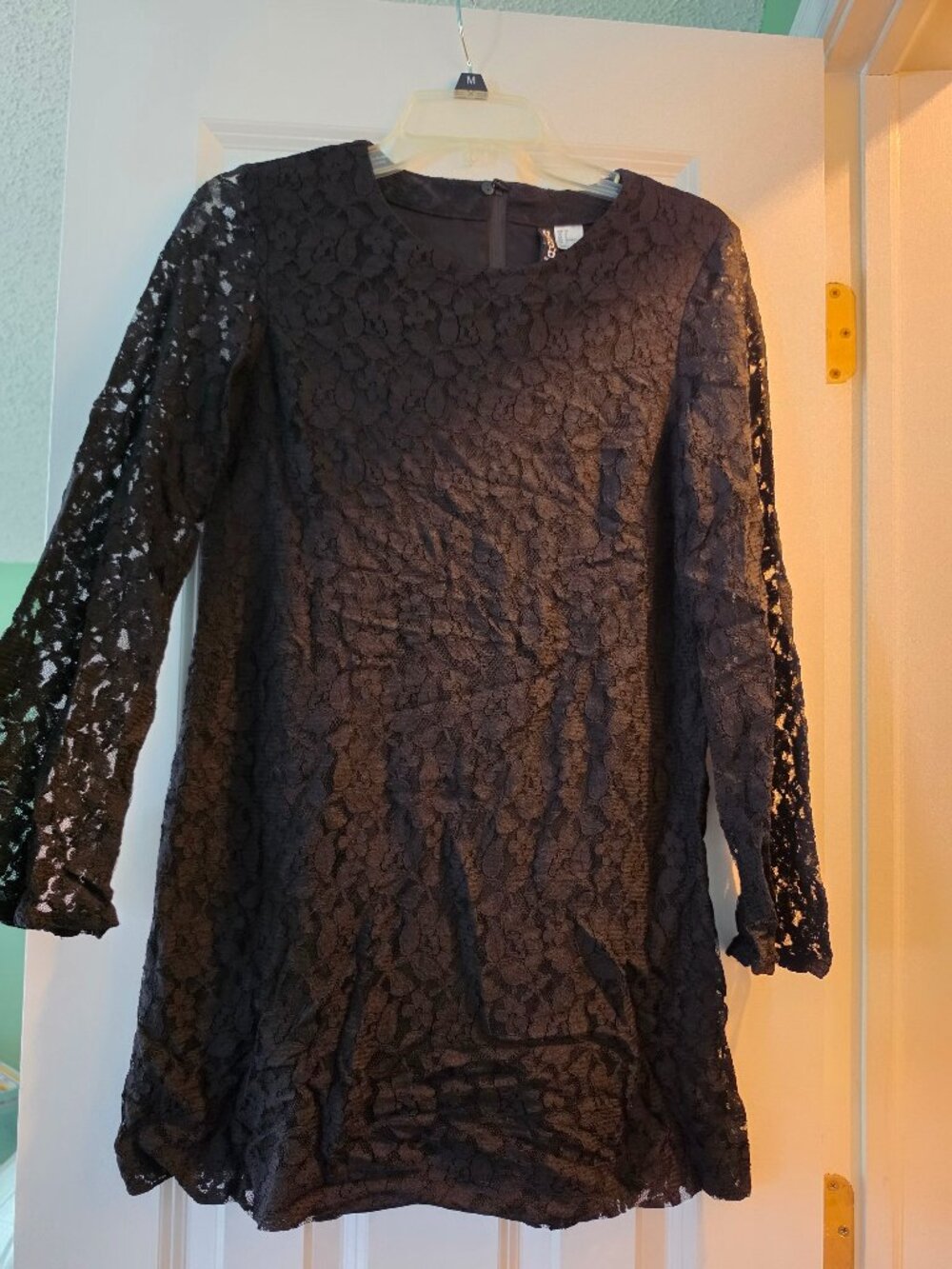 Black lace dress size 6
